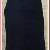Női elegáns szoknya, sötétkék olaszbortaskak-hu 2